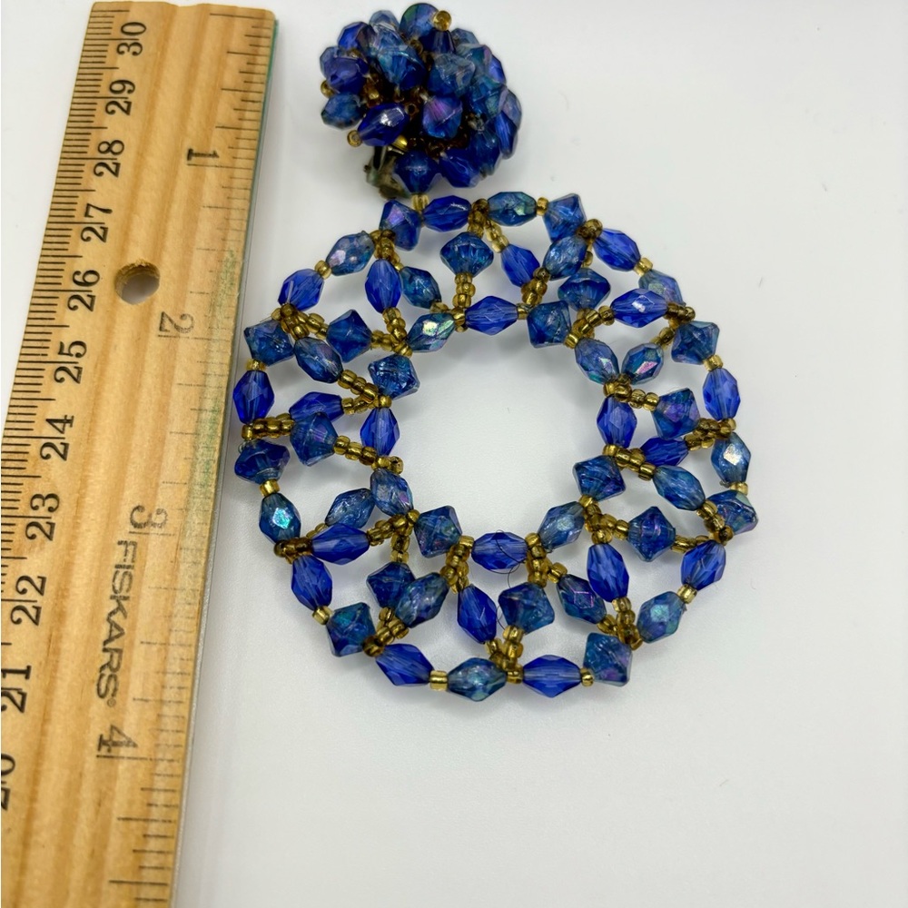 Vintage Bead Earrings - Picture 6 of 6